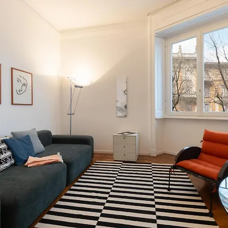 Chic Design 80 Sqm - Sleeps 6 - Metro 2 Min * Milan