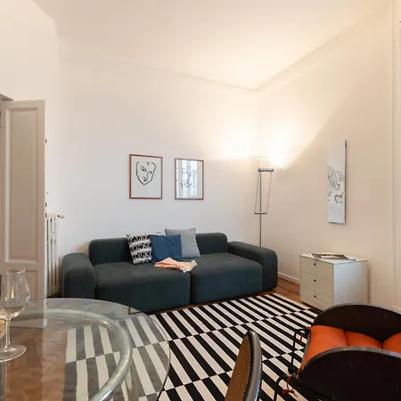 Appartamento Chic Design 80 Sqm - Sleeps 6 - Metro 2 Min Milano